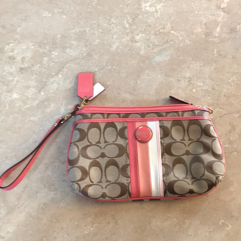 Coach wristlet
